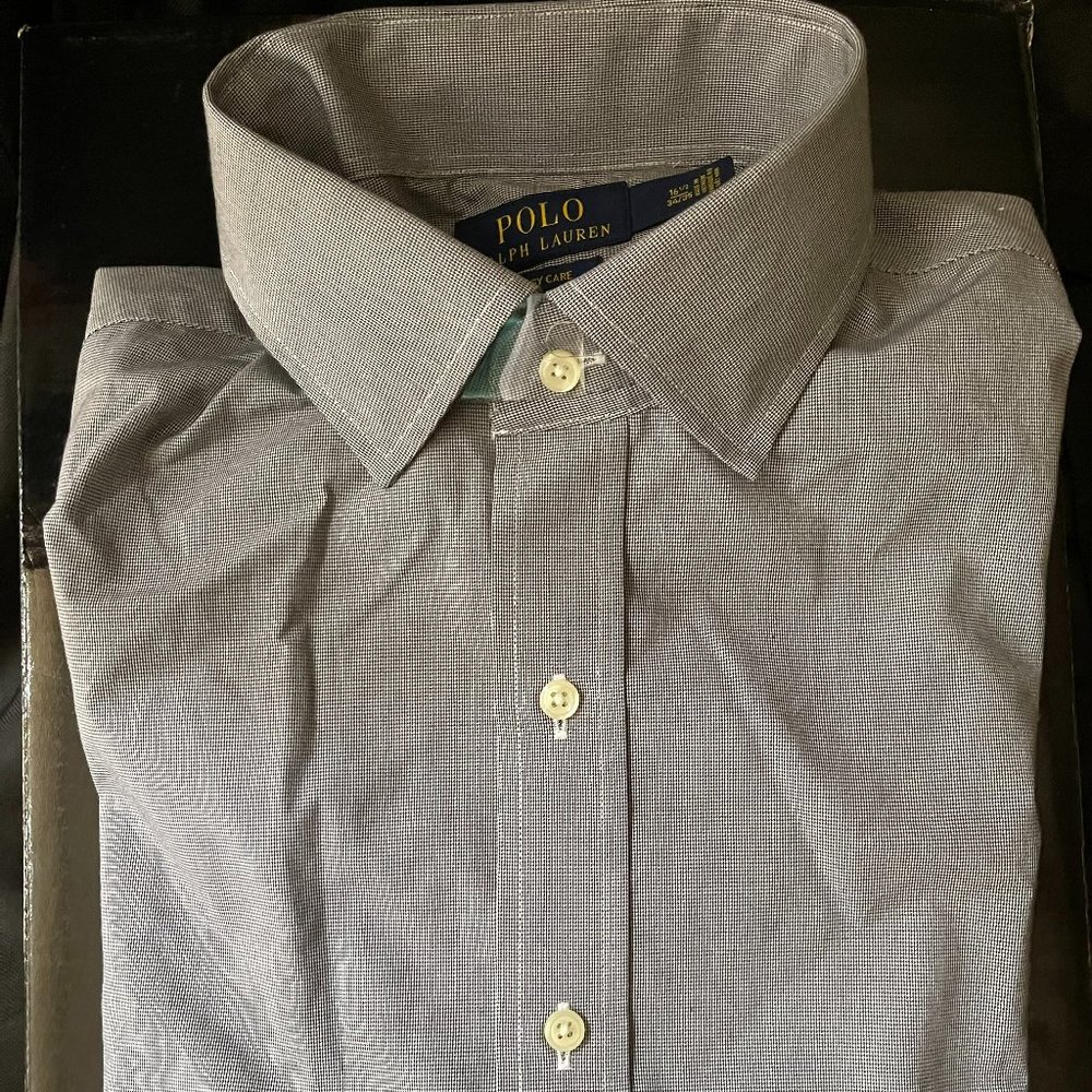 Polo Ralph Lauren Men's Easy Care Dress Shirt 16.5 34/35